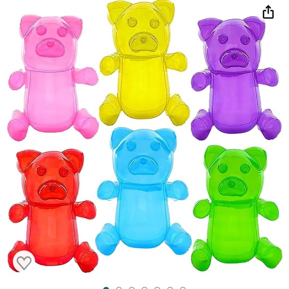 Treat theme inflatable decorations and table clothes - Picture 6 of 7